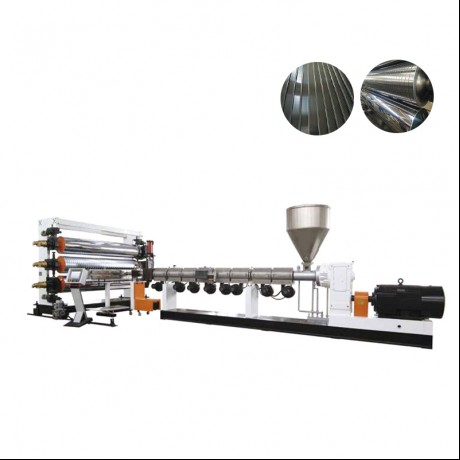 HDPE/PP T-ಗ್ರಿಪ್ ಶೀಟ್ ಎಕ್ಸ್‌ಟ್ರಶನ್ ಲೈನ್