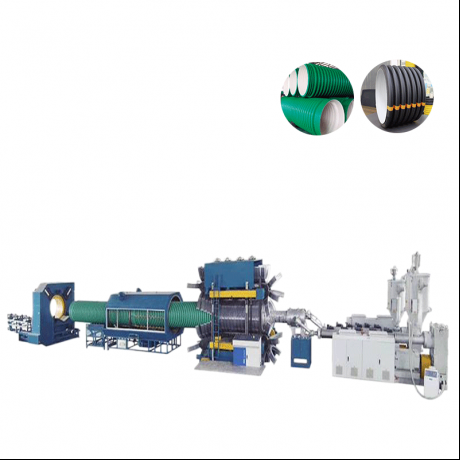 HDPE,PP ವರ್ಟಿಕಲ್ ಟೈಪ್ ಡಬಲ್ ವಾಲ್ ಸುಕ್ಕುಗಟ್ಟಿದ ಪೈಪ್ ಮತ್ತು PVC ರಿಬ್ಬಡ್ ಪೈಪ್ ಎಕ್ಸ್‌ಟ್ರಶನ್ ಲೈನ್